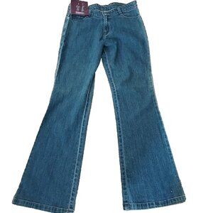 Tangent Jeans Womens Skull Size 14 Blue  faded  insteam 31 New